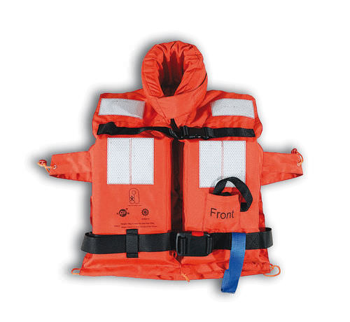 Gilet de sauvetage en mousse - 52016 - SeaCurity GmbH - 85 N / pour enfant / orange