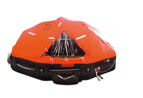 Radeau de survie pour navire - SOLAS Rettungsinsel fierbar - SeaCurity GmbH - hauturier / SOLAS / MED