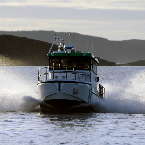 Bateau d'étude hydrographique - 11 M - Swede Ship Marine AB - in-bord / en aluminium