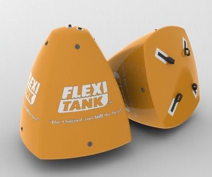 Bouée de régate - TRUNCATED SQUARE - Flexitank (Australia) Pty Ltd - marque spéciale / en PVC / gonflable