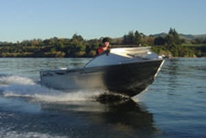Runabout hors-bord - 440 ANGLER DORY - Marco Boats - à double console / de pêche sportive