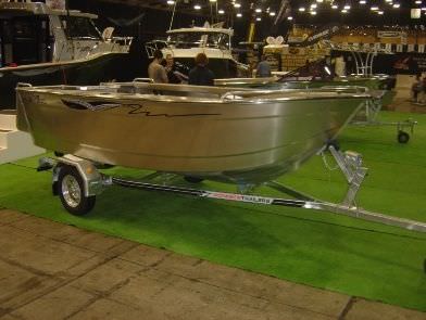 Bateau utilitaire - 400 Tiller Dory - Marco Boats - hors-bord / en aluminium