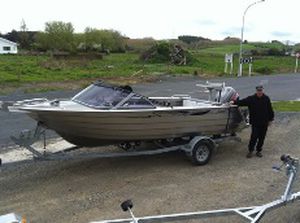 Day-cruiser hors-bord - 570 THRESHER - Marco Boats - de pêche sportive