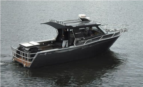 Cabin-cruiser in-bord - 880 HARDTOP  - Marco Boats - hard-top / de pêche sportive