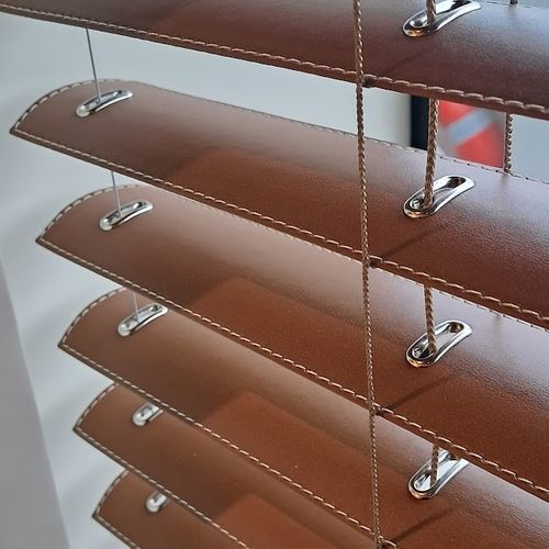 Store vénitien - SOFTLINE - LANAUTICA - en simili cuir / pour yacht