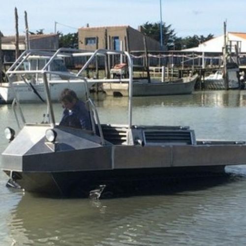 Bateau de travail - Navalu - in-bord / diesel / en aluminium