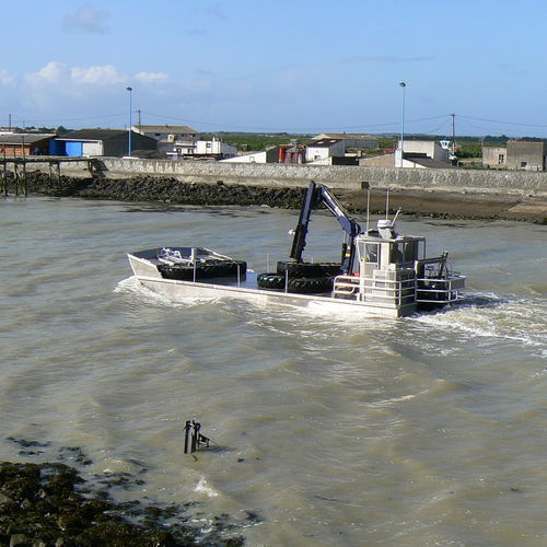 Bateau de transport logistique - Navalu - hors-bord / diesel / en aluminium