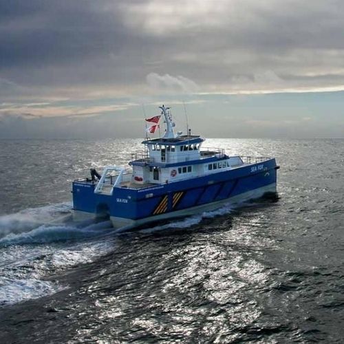 Bateau de service pour parc éolien - NxS24 - Navalu - catamaran / in-bord / en aluminium