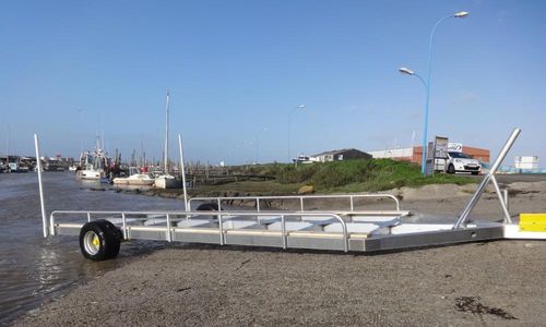 Remorque de mise à l'eau - Navalu - pour bateau