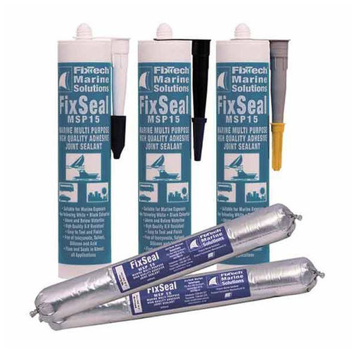 Mastic colle monocomposant - Fix15 - Fixtech Marine Solutions - multiusage / pour joint d'étanchéité