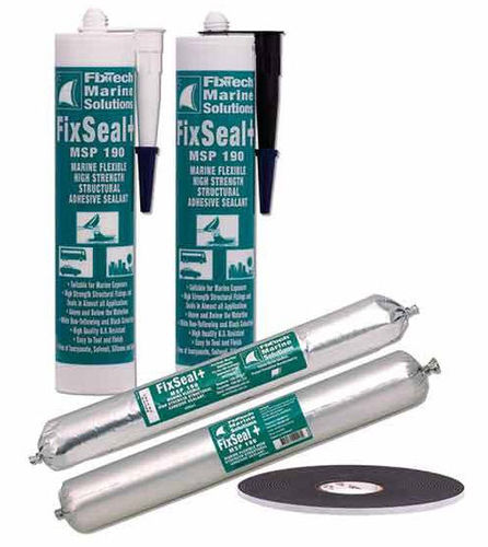 Mastic colle monocomposant - Fix190 - Fixtech Marine Solutions - multiusage / pour joint d'étanchéité