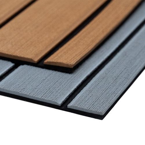 Revêtement de pont antidérapant - FULL SHEET - 2.5" FAUX TEAK - SeaDek - en teck synthétique