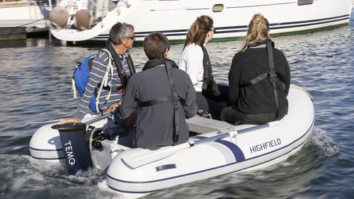 Bateau pneumatique hors-bord - Roll Up 200 - HIGHFIELD BOATS - pliable / open / en aluminium