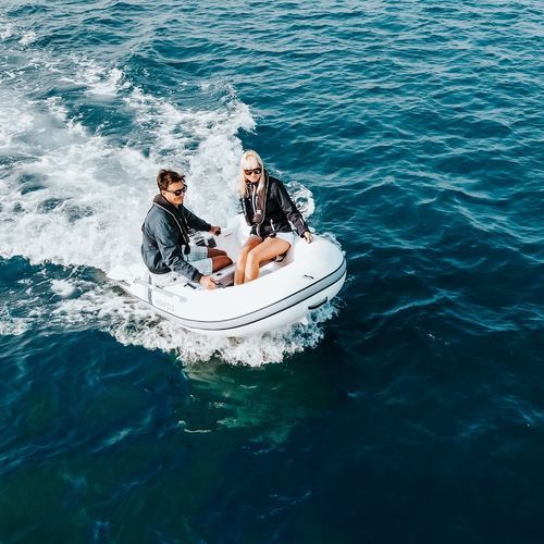 Bateau pneumatique hors-bord - Ultralite 220 - HIGHFIELD BOATS - semi-rigide / open / en aluminium