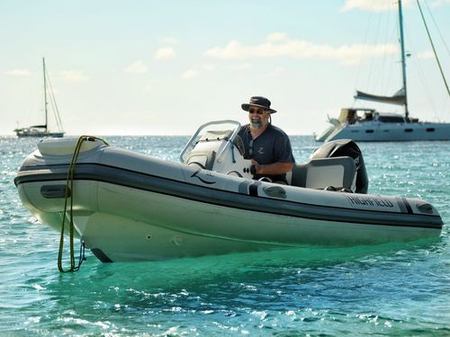 Bateau pneumatique hors-bord - CL 420 - HIGHFIELD BOATS - semi-rigide / open / à console latérale