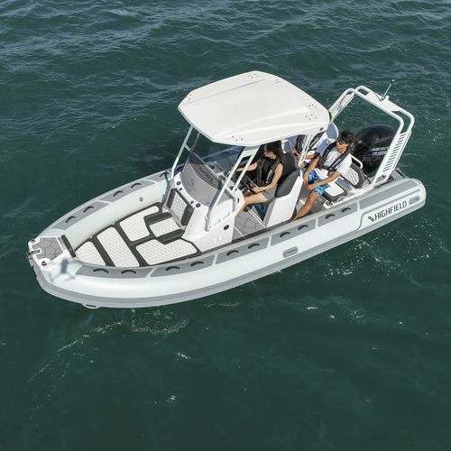 Bateau pneumatique hors-bord - SP 600 - HIGHFIELD BOATS - semi-rigide / open / à console centrale