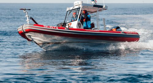 Bateau de surveillance - PA 760 - HIGHFIELD BOATS - bateau de travail / hors-bord / en aluminium