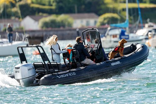 Bateau de travail - PA 600 - HIGHFIELD BOATS - bateau de surveillance / bateau de support pour la plongée / hors-bord