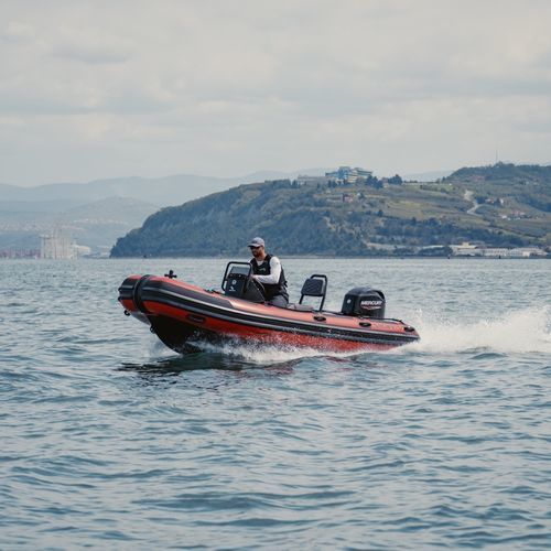Bateau de surveillance - PA 460 - HIGHFIELD BOATS - bateau de travail / hors-bord / bateau pneumatique semi-rigide