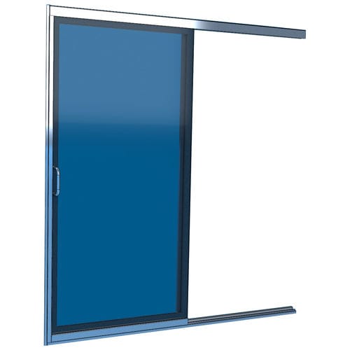 Porte pour yacht - DS series - Bofor Marine Products  - coulissante / semi-étanche / vitrée