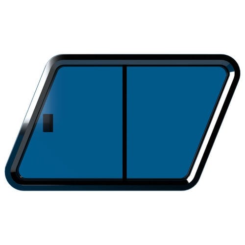 Fenêtre pour yacht - Bolton  - Bofor Marine Products  - ouvrante / trapézoïdale / en verre