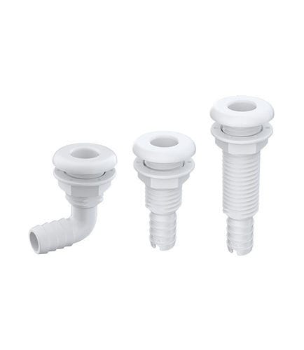Passe-coque en PP - SFTH1-0750-05 - SEAFLO - en polypropylène