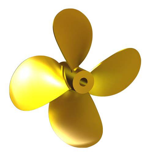 Hélice pour bateau - L7 - Italian Propellers S.r.l.  - à pas fixe / arbre d'hélice / 4 pales