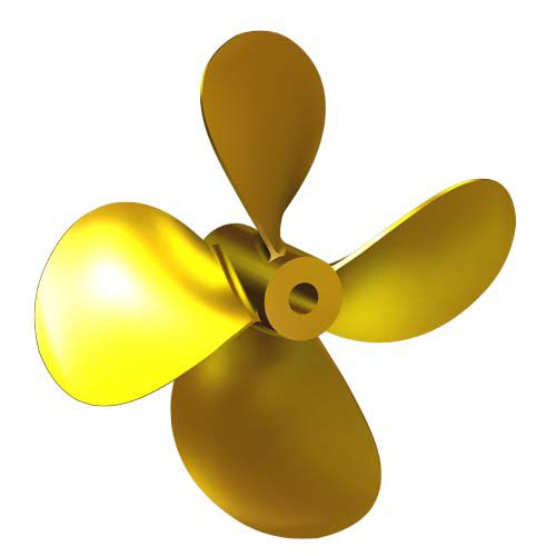 Hélice pour bateau - P8 - Italian Propellers S.r.l.  - à pas fixe / arbre d'hélice / 4 pales