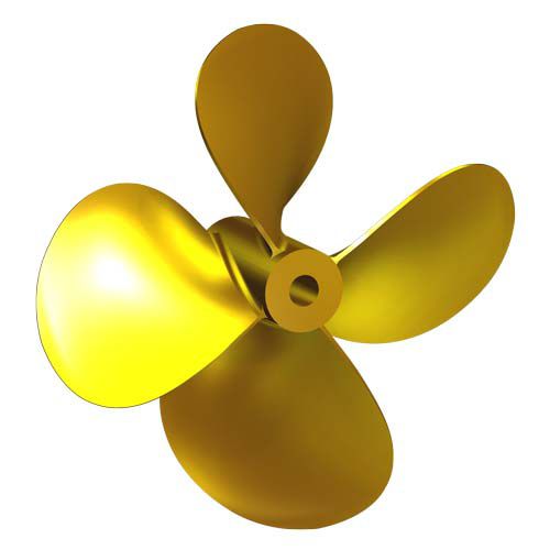 Hélice pour bateau - P10 - Italian Propellers S.r.l.  - à pas fixe / arbre d'hélice / 4 pales