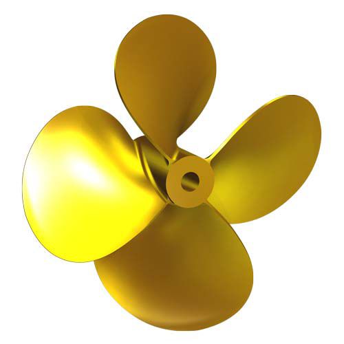 Hélice pour bateau - P12 - Italian Propellers S.r.l.  - à pas fixe / arbre d'hélice / 4 pales