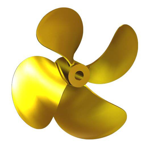 Hélice pour bateau - SH10 - Italian Propellers S.r.l.  - à pas fixe / arbre d'hélice / 4 pales