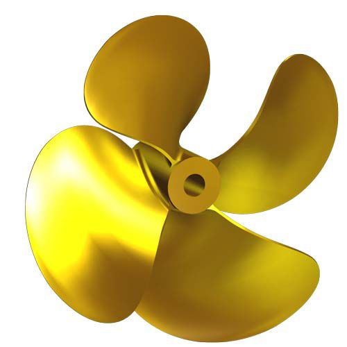 Hélice pour bateau - SH13 - Italian Propellers S.r.l.  - à pas fixe / arbre d'hélice / 4 pales