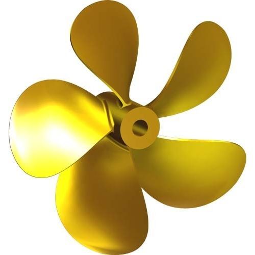 Hélice pour bateau - MV10 - Italian Propellers S.r.l.  - à pas fixe / arbre d'hélice / 5 pales