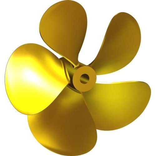 Hélice pour bateau - MV14 - Italian Propellers S.r.l.  - à pas fixe / arbre d'hélice / 5 pales