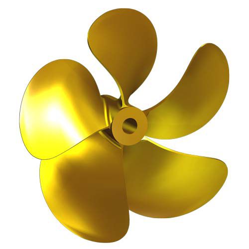 Hélice pour bateau - SFM13 - Italian Propellers S.r.l.  - à pas fixe / arbre d'hélice / 5 pales
