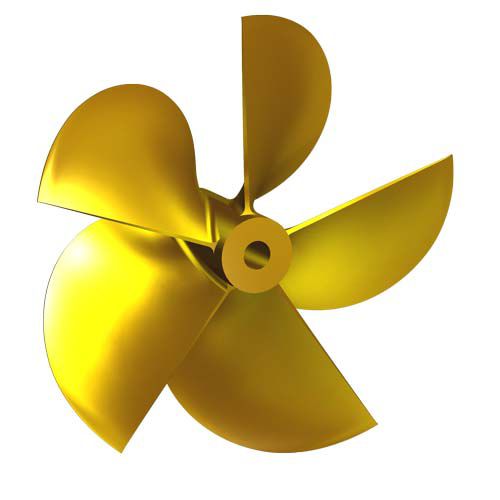 Hélice pour bateau - SMX11 - Italian Propellers S.r.l.  - à pas fixe / arbre d'hélice / 5 pales