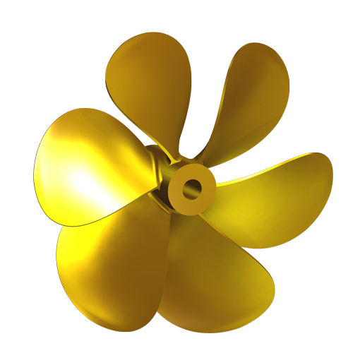Hélice pour bateau - FV14 - Italian Propellers S.r.l.  - à pas fixe / arbre d'hélice / 6 pales