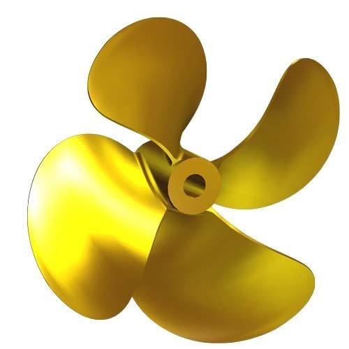 Hélice pour bateau - SH11 - Italian Propellers S.r.l.  - à pas fixe / arbre d'hélice / 4 pales