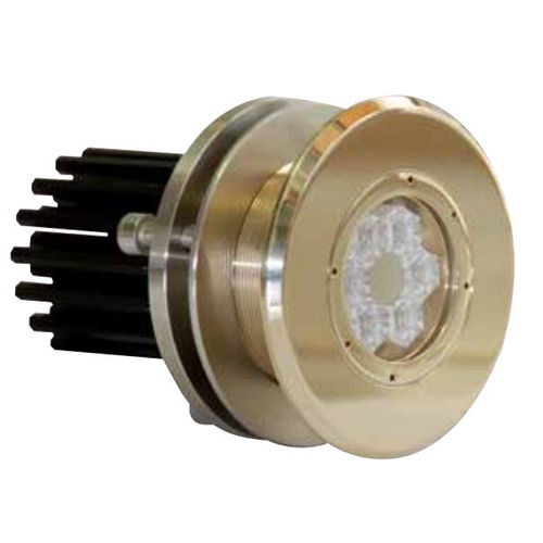 Éclairage sous-marin pour bateau - PLAQUE MF680 - Metalstyle Srl - à LED / passe-coque / en bronze