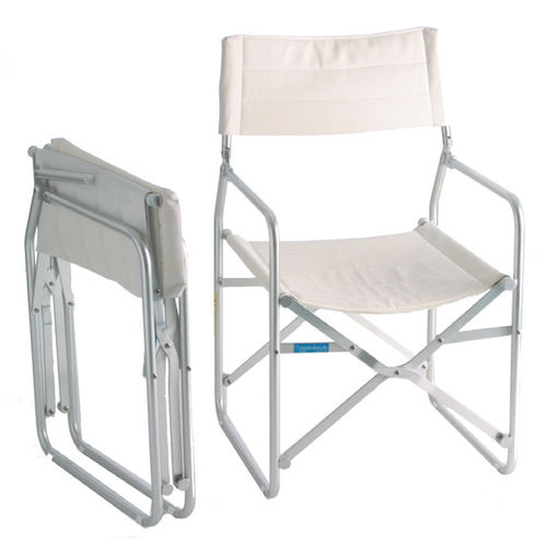 Chaise régisseur pour bateau - MONTECARLO - Metalstyle Srl - pliante / en aluminium
