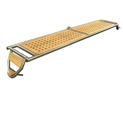Passerelle pour voilier - BAVARIA - Metalstyle Srl - pliante / manuelle / en inox