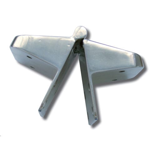 Charnière pour bateau - BUTTERFLY - Metalstyle Srl - universelle / de trappe / en acier inoxydable poli