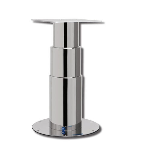 Pied de table électrique - LEM E - Metalstyle Srl - télescopique / en inox
