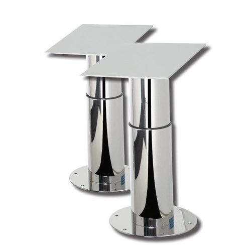 Pied de table électrique - TWIN  - Metalstyle Srl - télescopique / en aluminium / en inox