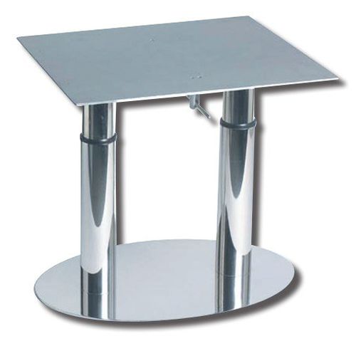 Pied de table ajustable - EASY TWIN - Metalstyle Srl - télescopique / en aluminium / en inox