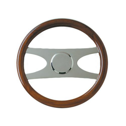 Volant en teck pour bateau à moteur - UTOPIA - Metalstyle Srl - en inox / design