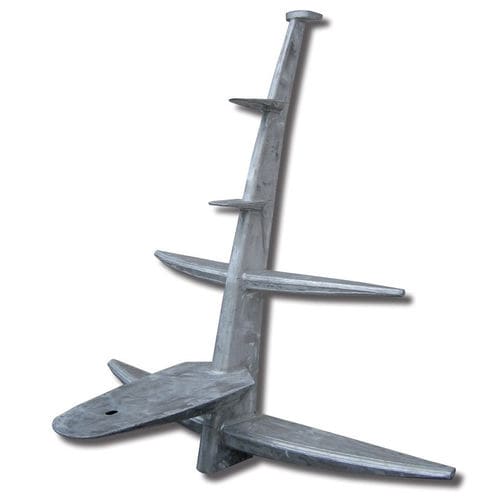 Plaque de protection de proue de bateau (en acier inoxydable) - IMPERIALE - Metalstyle Srl