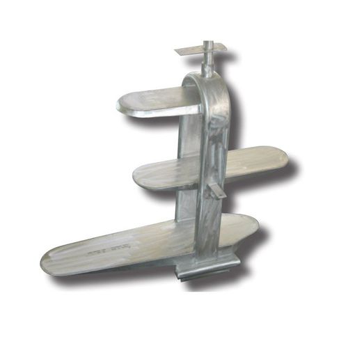 Plaque de protection de proue de bateau (en acier inoxydable) - IMPERIALE 2 - Metalstyle Srl