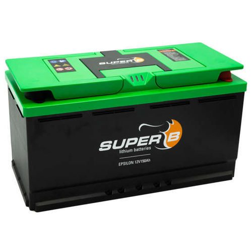 Batterie marine - EPSILON 150 - Super B Lithium Power B.V. - 12 V / lithium / phosphate de fer