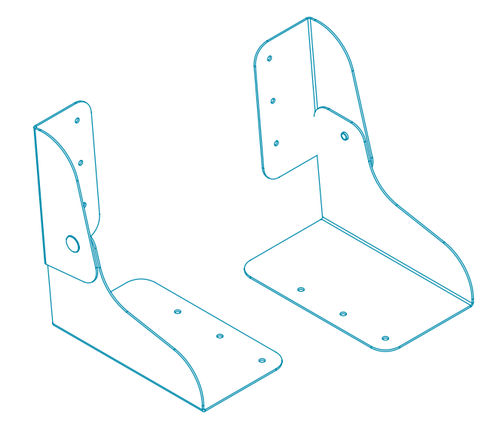 Charnière pour bateau - 01.0811 - TR INOX - de positionnement / en acier inoxydable poli